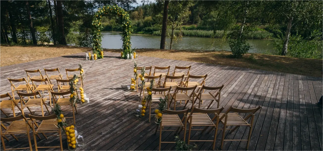 wedding party preparation chairs